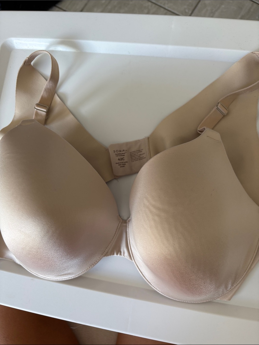 Soma Nude T-Shirt Bra in Light Beige